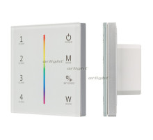 Панель Sens SMART-P22-RGBW White (12-24V, 4x3A, 2.4G) (arlight, IP20 Пластик, 5 лет)