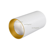 Светильник SP-POLO-SURFACE-R85-15W White5000 (WH-GD, 40 deg) (arlight, IP20 Металл, 3 года)