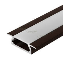 Профиль MIC-F-2000 ANOD Brown Deep (arlight, Алюминий)