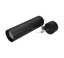 Светильник SP-POLO-HANG-LONG300-R85-15W Day4000 (BK-BK, 40 deg) (arlight, IP20 Металл, 3 года)