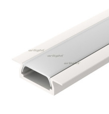 Профиль MIC-F-2000 White RAL9010 (arlight, Алюминий)