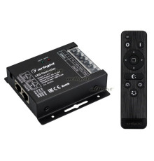 Контроллер VT-S11-3x8A (12-24V, ПДУ Стик 12кн, RF) (arlight, IP20 Металл, 3 года)
