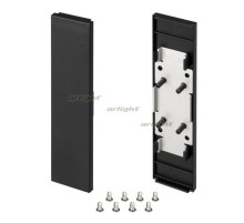 Заглушка SL-LINE-25100-DUAL BLACK глухая (arlight, Пластик)