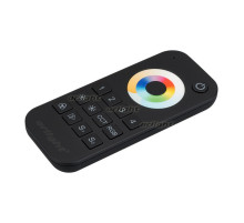 Пульт SMART-R22-MULTI Black (4 зоны, 2.4G) (arlight, IP20 Пластик, 5 лет)