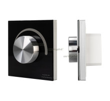 Панель Rotary SMART-P28-DIM Black (12-24V, 2.4G) (arlight, IP20 Пластик, 5 лет)