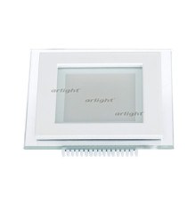 Светодиодная панель LT-S96x96WH 6W Day White 120deg (arlight, IP40 Металл, 3 года)