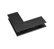 Коннектор угловой MAG-CON-4592-L90-EXT (BK, внешний) (arlight, IP20 Металл, 3 года)