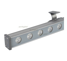 Светодиодный прожектор AR-LINE-1000M-24W-24V RGB (Grey, 30 deg, DMX512) (arlight, Закрытый)