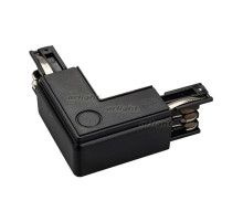 Коннектор угловой LGD-4TR-CON-L-EXT-BK (C) (arlight, IP20 Пластик, 3 года)