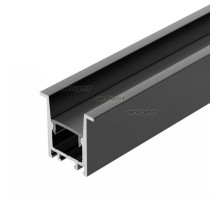 Профиль SL-COMFORT-2322-F-2000 ANOD BLACK (arlight, Алюминий)