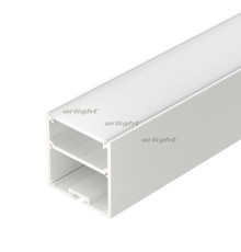 Профиль с экраном SL-LINE-5050-2500 WHITE+OPAL (arlight, Алюминий)