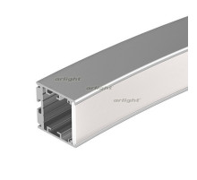 Профиль SL-ARC-3535-D1500-N90 SILVER (1180мм, дуга 1 из 4) (arlight, Алюминий)