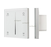 Панель SMART-P35-DIM-IN White (230V, 0-10V, Sens, 2.4G) (arlight, IP20 Пластик, 5 лет)