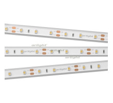 Лента RTW 2-5000P 12V White6000 (3528, 300 LED, LUX) (arlight, 4.8 Вт/м, IP66)
