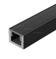 Профиль SL-MINI-8-H6-2000 ANOD BLACK (arlight, Алюминий)