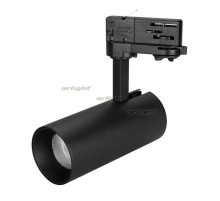Светильник SP-POLO-TRACK-LEG-R65-8W White5000 (BK-BK, 40 deg) (arlight, IP20 Металл, 3 года)