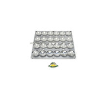 Блок линз 24B70-M120х120 (70°, 24x LED) (Turlens, -)