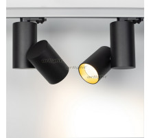 Светильник SP-POLO-TRACK-TURN-R85-15W Warm3000 (BK-GD, 40 deg) (arlight, IP20 Металл, 3 года)