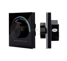 Панель Rotary SR-2836-RGB Black (3V,RGB,1зона) (arlight, IP20 Пластик, 3 года)