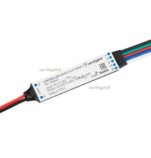 Контроллер SMART-K49-RGBW (12-24V, 4x1A, 2.4G) (arlight, IP20 Пластик, 5 лет)