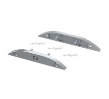 Заглушка для ALM-FLAT-R серая (arlight, Пластик)