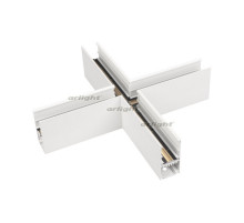 Коннектор крестовой MAG-CON-4592-X90 (WH) (arlight, IP20 Металл, 3 года)