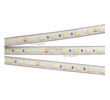 Лента RTW 2-5000PS 24V White6000 2x (5060, 300 LED, LUX) (arlight, 14.4 Вт/м, IP67)