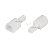 Силиконовая заглушка для ленты RTW-5000PWT с отверстием под кабель (arlight, -)