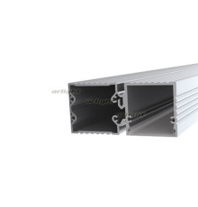 Профиль с экраном ALU-BASE-PW35S-2000 ANOD+FROST AG (arlight, Металл)