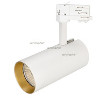 Светильник SP-POLO-TRACK-LEG-R85-15W Day4000 (WH-GD, 40 deg) (arlight, IP20 Металл, 3 года)