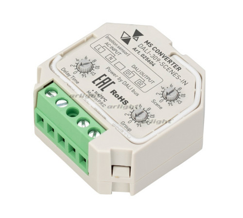 INTELLIGENT ARLIGHT Конвертер датчика движения DALI-309-SCENES-IN (DALI bus, 230V) (INTELLIGENT ARLI INTELLIGENT ARLIGHT Конвертер датчика движения DALI-309-SCENES-IN (DALI bus, 230V) (INTELLIGENT ARLI