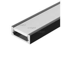 Профиль MIC-2000 ANOD Black (arlight, Алюминий)