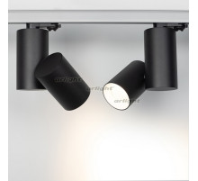 Светильник SP-POLO-TRACK-TURN-R85-15W Warm3000 (BK-WH, 40 deg) (arlight, IP20 Металл, 3 года)