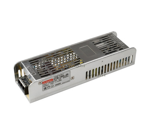 Блок питания HTS-150L-24 (24V, 6.25A, 150W) (Arlight, IP20 Сетка, 3 года) Блок питания HTS-150L-24 (24V, 6.25A, 150W) (Arlight, IP20 Сетка, 3 года)