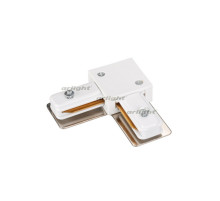 Коннектор угловой LGD-2TR-CON-L-WH (C) (arlight, IP20 Пластик, 3 года)