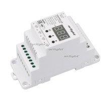 Контроллер SMART-K3-RGBW (12-36V, 4x5A, DIN, 2.4G) (arlight, IP20 Пластик, 5 лет)