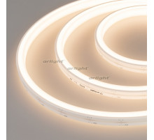 Герметичная лента MOONLIGHT-5000S-U-TOP-2835-156-24V Warm (12х13mm, 11W, IP67) (arlight, 11 Вт/м, IP