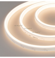 Герметичная лента MOONLIGHT-5000S-U-TOP-2835-156-24V Warm (12х13mm, 11W, IP67) (arlight, 11 Вт/м, IP