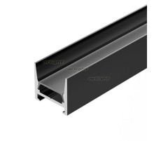 Профиль MIC-H-COMFY-2000 ANOD BLACK (arlight, Алюминий)