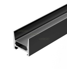 Профиль MIC-H-COMFY-2000 ANOD BLACK (arlight, Алюминий)