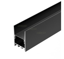 Профиль SL-COMFORT-3551-2000 ANOD BLACK (arlight, Алюминий)