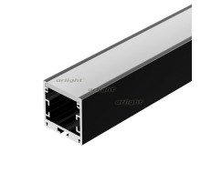 Профиль SL-ARC-3535-LINE-2500 BLACK (arlight, Алюминий)
