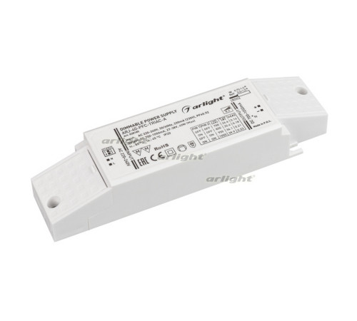 Блок питания ARJ-40-PFC-TRIAC-A (40W, 700-1050mA) (Arlight, IP20 Пластик, 5 лет) Блок питания ARJ-40-PFC-TRIAC-A (40W, 700-1050mA) (Arlight, IP20 Пластик, 5 лет)