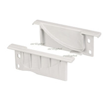 Заглушка для ALU-WALL левая с отверстием (arlight, Пластик)