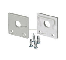 Заглушка SL-LINE-2011M SQUARE с отверстием (arlight, Пластик)