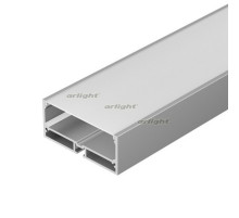 Профиль с экраном SL-LINE-7532-2000 ANOD (arlight, Алюминий)