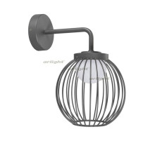Светильник LGD-PEARL-WALL-7W Warm3000 (GR, 164 deg, 230V) (arlight, IP65 Металл, 3 года)