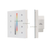 Панель Sens SR-2830C1-AC-RF-IN White (220V,RGB+DIM,4зоны) (arlight, IP20 Пластик, 3 года)