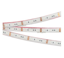Лента RTW 2-5000PGS 12V RGB 2x (5060, 300 LED, LUX) (arlight, 14.4 Вт/м, IP67)