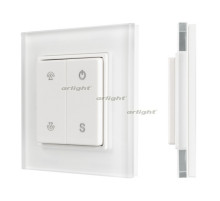 Панель SMART-P47-DIM-G-SUF (3V, 1 зона, Knob, 2.4G) (arlight, Стекло)